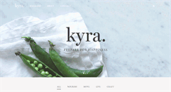 Desktop Screenshot of kyraskitchen.com